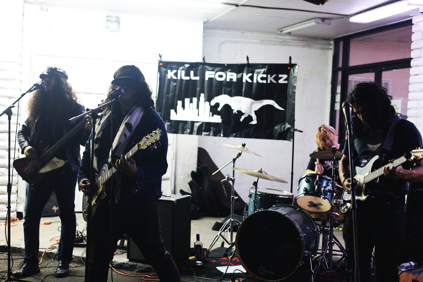 Kill for Kickz performing to a crowd