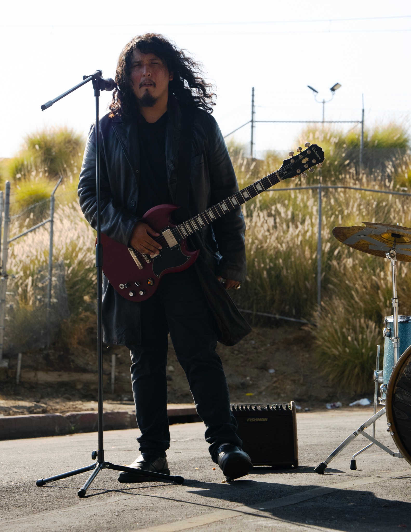 Kill for Kickz performing with guitar